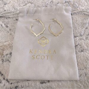 KENDRA SCOTT | MIKU GOLD HOOPS